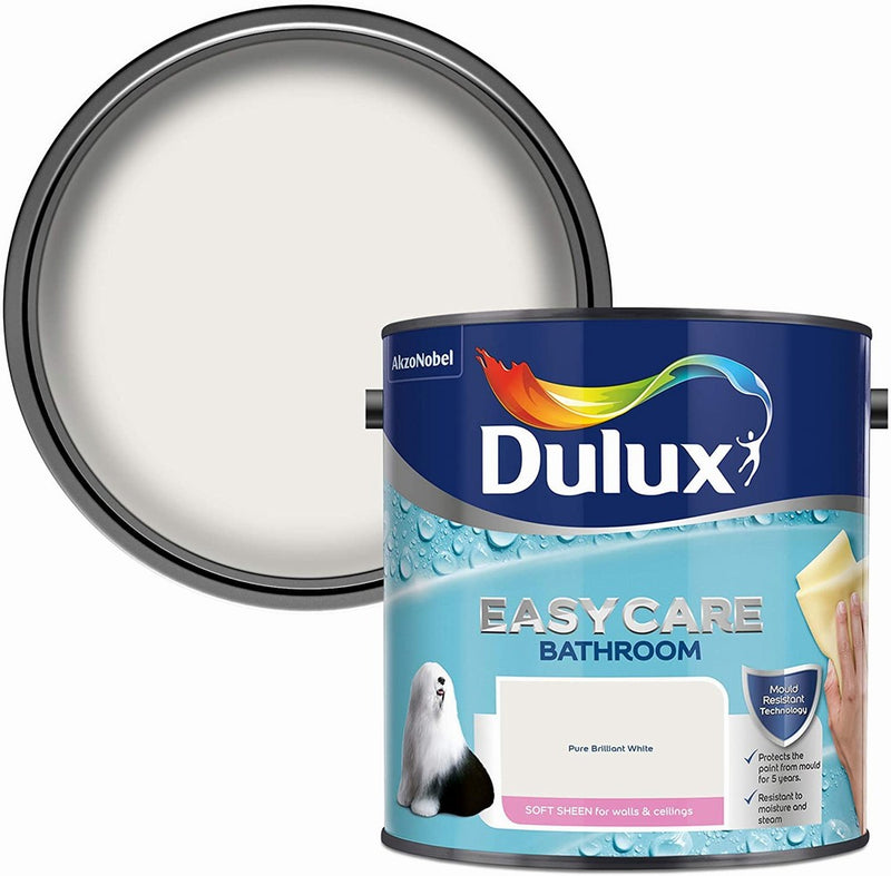Dulux Easy Care Bathroom S/Sheen PBW 2.5 Litre