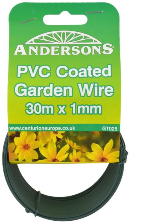 30m x 1mm PVC Coated Garden Wire