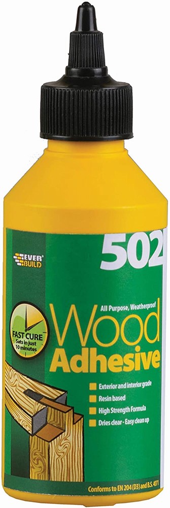 Everbuild 502 Wood Adhesive Bottle