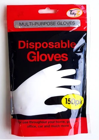 P.E.Disposable Gloves x 150