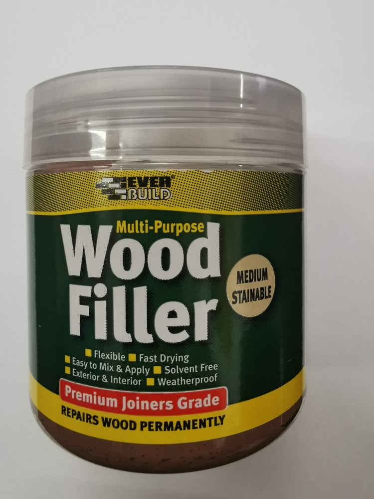 Everbuild MP Wood Filler Stainable Med 250ml