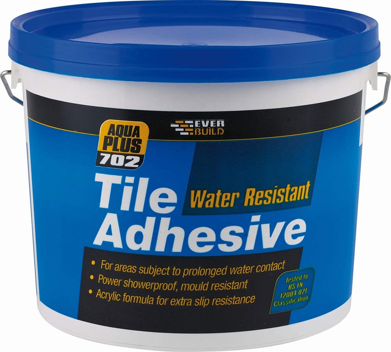 Everbuild 702 Water Res Tile Adhesive