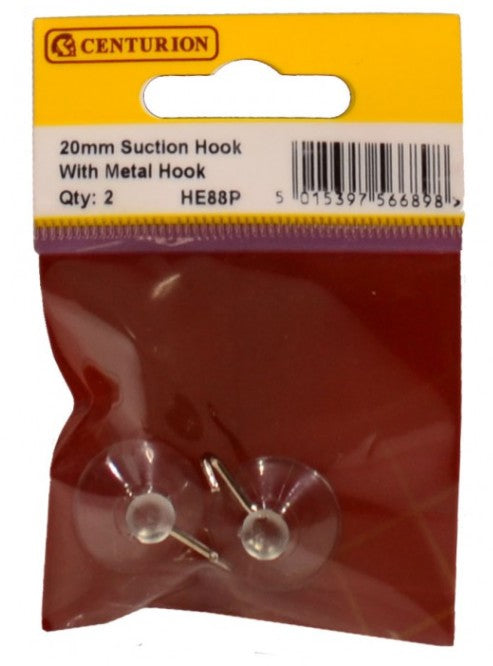 20mm Suction Hook with Metal Hook