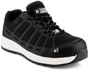 Buckbootz Kez Black Safety Lace Trainer