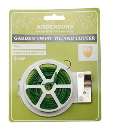 Garden Twist Tie, Green, 30m