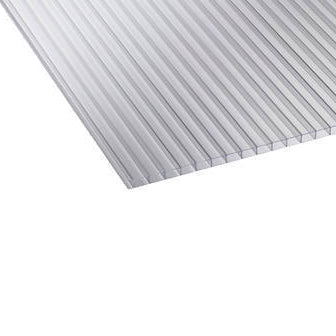 Corotherm 4mm Twinwall Polycarbonate Clear Sheet