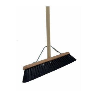 Hillbrush 18" Dyed Coco Broom Complete