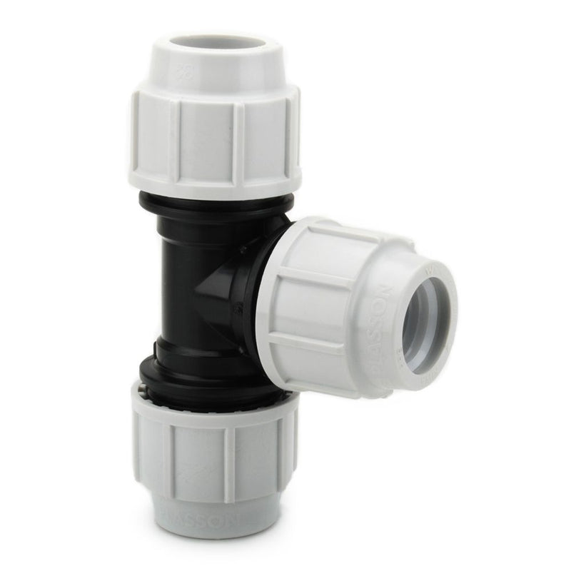 MDPE 32 x 32 x 32mm 90 Degree Tee