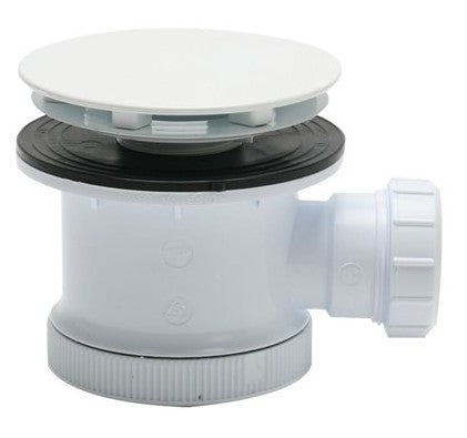 ZB36450DB Euroflo 120mm White Dome White Flange 40mm Outlet