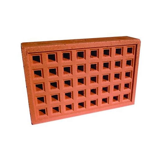 Clay Air Brick Red/Terracotta 9"x6"