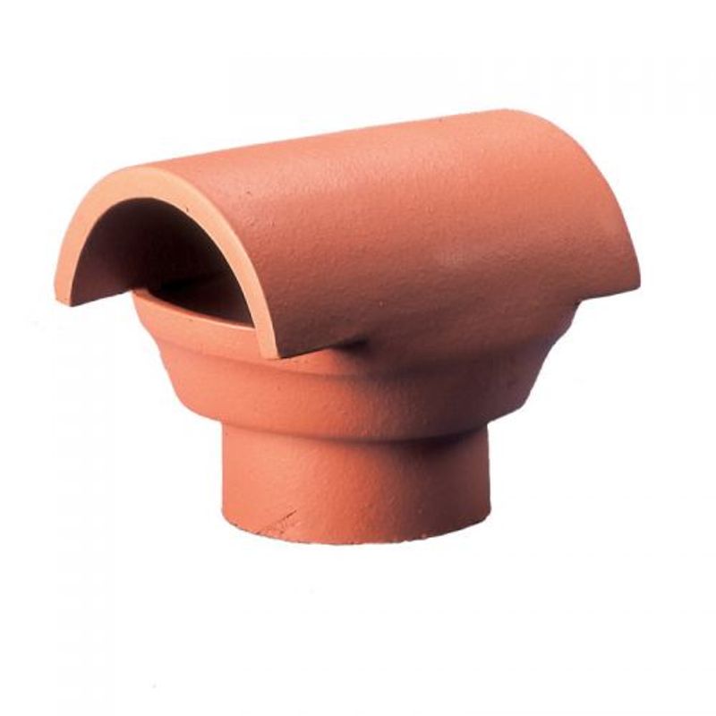 Chimney Bonnet Insert - Red 180mm Spigot