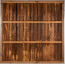 Closeboard Fence Panel Brown Treated - Fully Framed