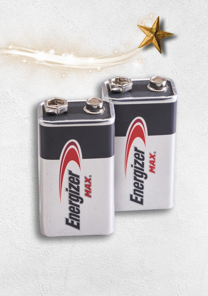 Energizer MAX Batteries 2Pk 9V