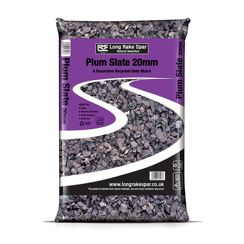 Slate 20mm Plum 20kg Bag