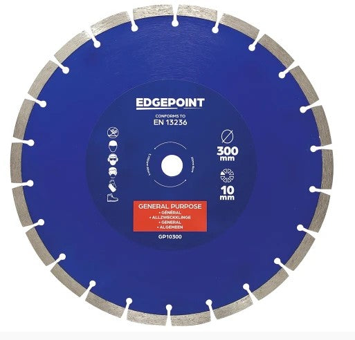 EdgePoint GP10 General-Purpose Diamond Blade 300mm