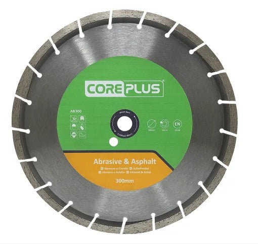 Core Plus Abrasive & Asphalt Diamond Blade 300mm