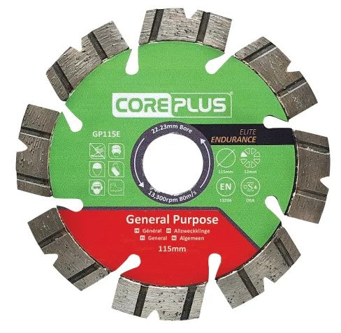 Core Plus Elite General-Purpose Diamond Blade 115mm