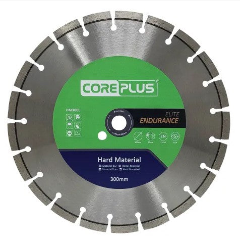 Core Plus Elite Hard Material Diamond Blade 300mm