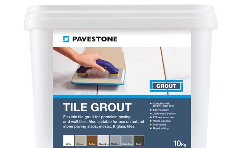 Pavestone Porcelain Grout Mid Grey 10kg