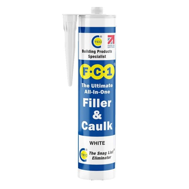 C-TEC FC1 Ultimate All in One Filler & Caulk White 310ml