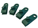 Faithfull Tarpaulin Clips - Set of 4