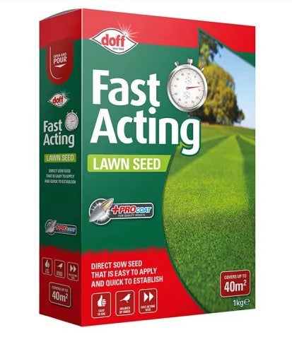 Doff Fast Acting Lawn Seed with PROCOAT 1kg