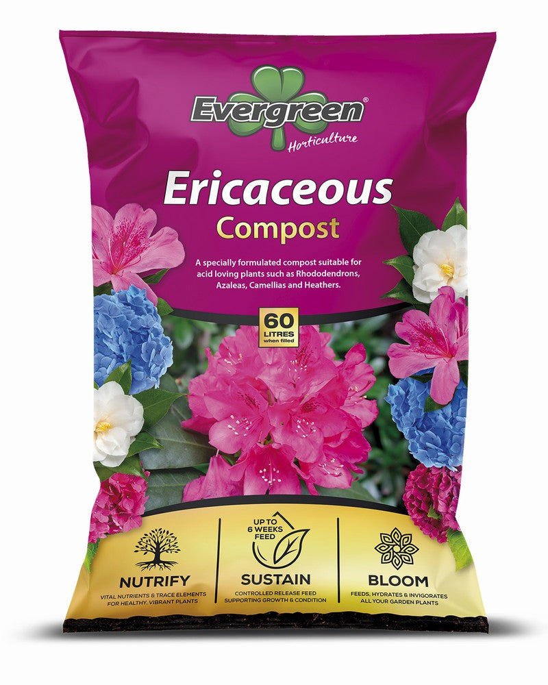 Evergreen Ericaceous Compost 60L