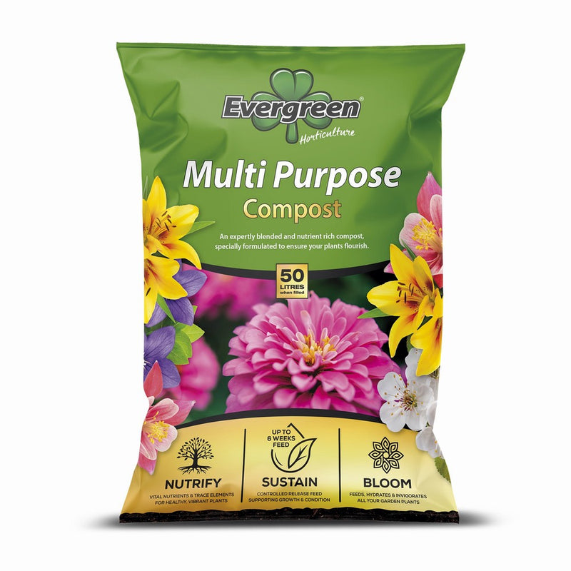 Evergreen Multi Purpose Compost 50L