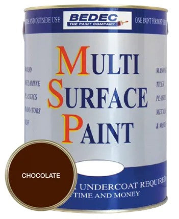 MSP Multi Surface Paint Satin Chocolate 750ml
