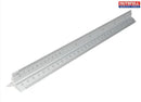 Faithfull Aluminium Triangle Scale Rule 300mm