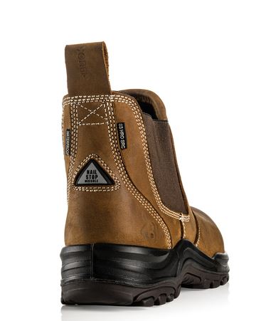 Buckbootz Dealerz Safety Lightweight Waterproof Brown