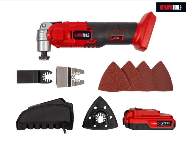 Olympia X20S Battery Multi-Tool 20V 1 x 2.0Ah Li-ion