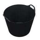 Rubberised Flexi Tub Black 45L