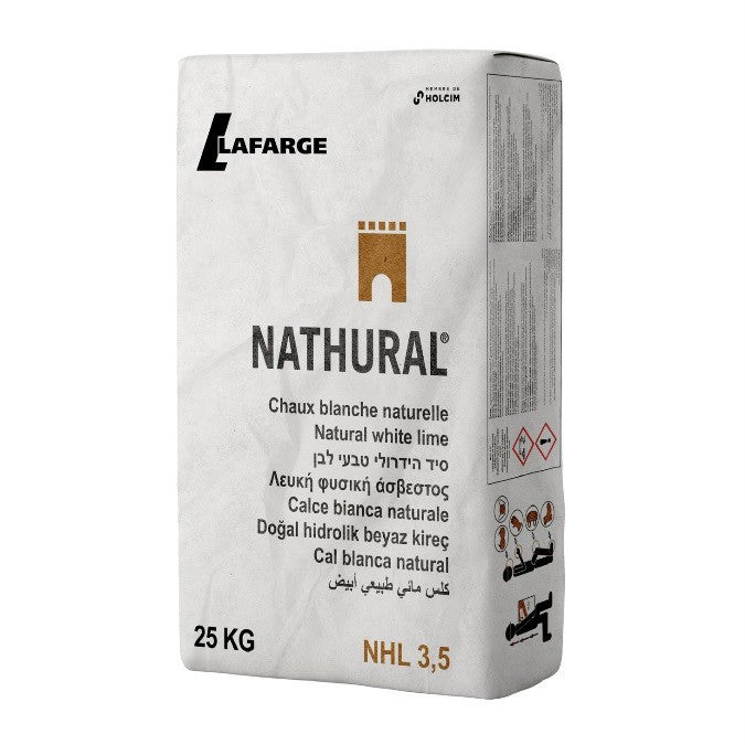 Natural Hydraulic Lime 25kg NHL 3.5