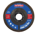 Faithfull Zirconia Abrasive Jumbo Flap Disc 115mm