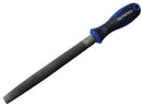 Faithfull Handled Half-Round Second Cut Engineers File 200mm
