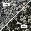 Black Ice Decorative Stone Chippings 14-20mm Bulk Bag 850kg