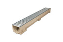 Aco A15 (Pedestrian) Rain Drain C/W Galvanised Grating 1M