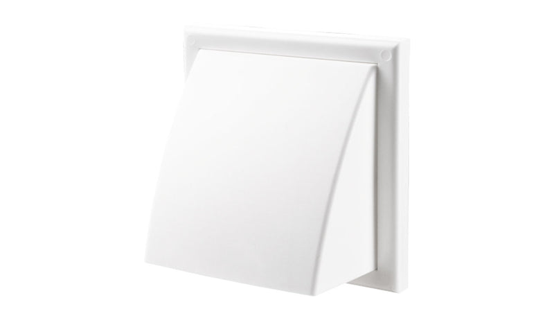 100mm (4") External Hood Vent - White