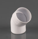 BM W2230 40mm Solvent Weld Spigot Bend 135°