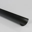 BM BR41B Black 2M Half Round Gutter 112mm