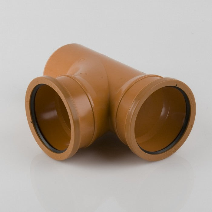 BM B5101 110mm Double Socket Drainage 90° Branch