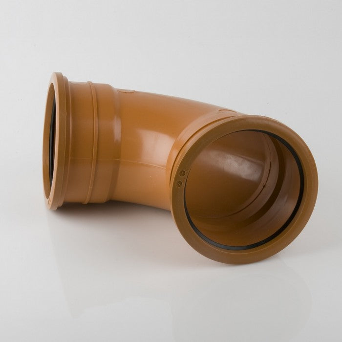 BM B6031 160mm Underground Double Socket 87.5°