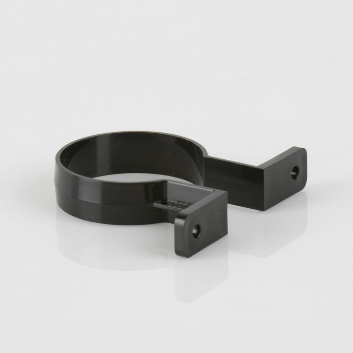 BM BR207B 68mm Round Downpipe Bracket Black