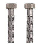 1/2" x 1/2" 300mm PAIR Compression Flexible Tap Connectors