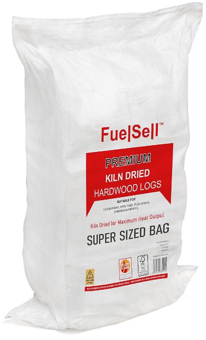 Premium Kiln Dried Hardwood Logs Large Handy Bag