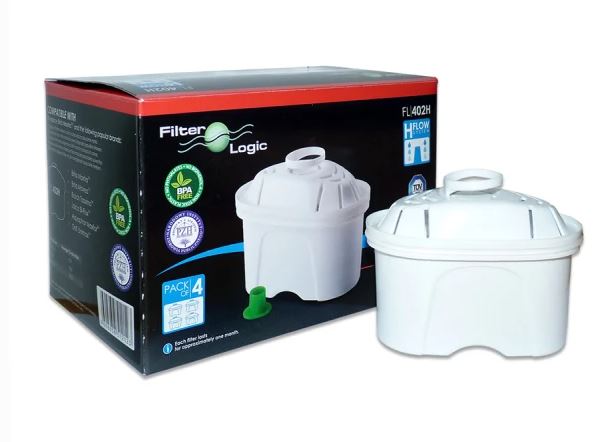 Water Filter Refill - Compatible with Brita Maxtra x 4