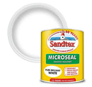 Sandtex Microseal Smooth Masonry Paint Brilliant White 2.5L