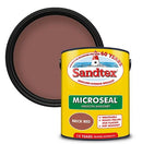 Sandtex Microseal Smooth Masonry Paint Brick Red 1L