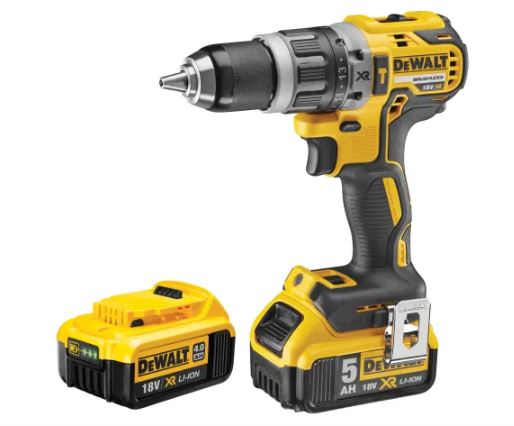 Dewalt DCD796P2 XR Brushless Combi Drill 18V 2 x 5.0Ah Li-ion